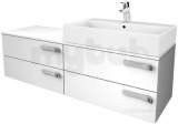IDEAL STANDARD STRADA 1400 COMBI 4DWR RIGHT HAND and WTOP GLS WH K2460WG