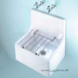 ARMITAGE SHANKS ALDER S590001 510MM CLEANERS SINK WH