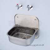 Armitage Shanks Angus S5910 Cleaner Sink Ss