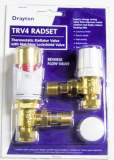 Related item Drayton Trv4 Radset Trv4 And L/s Gold