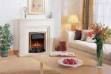 Charlbury Brass Inset Electric Fire