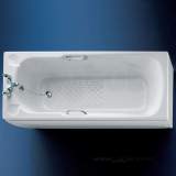 Armitage Shanks Sandringham 1700mm Two Tap Holes Tg Bath Wh