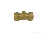 15mm Brass Isolating Valve Slotted