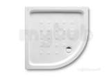 Easy 800x800 Crmc Quad Shower Tray White