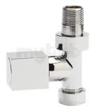 4.5385 Square Straight Radiator Valves Ch