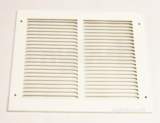 AIRFLOW MV1008 10 Inch X8 Inch P/STEEL GRILLE WH