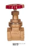 3/4 Inch Brass Wheel Head Fxf Gatevalve