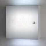 400x400x180mm Mirror Cabinet With Led Wh
