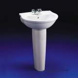 Ideal Standard Alto E7456 550mm Two Tap Holes Basin White