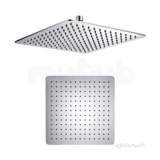 12inch Square Shower Head Mirror Stainless 78.0004