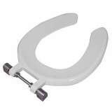 Open Front Seat Ring For Sola School 300 Toilet Pan-White SA1304WH