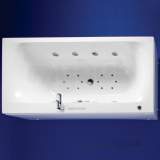 Related item Ideal Standard Moments K6487 180 X 90 Bath No Tap Holes Twin Plus Wht