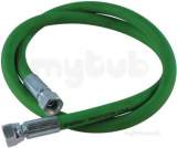 Eogb 1000mm Hose Biogreen St 1/4f X 1/4f