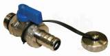 Jg Speedfit Drain/filling Valve-blue