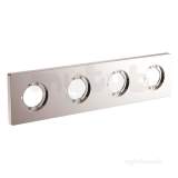 Ideal Standard A1507aa Archimod Faceplate 4 Hole