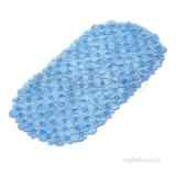 Croydex Bubbles Blue Pvc Bath Mat