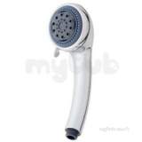 Croydex 3 Function Shower Handset Chrome