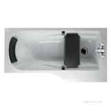 All Offset Family Bath 1700x750 Right Hand Complete 2 Tap Ta8922wh