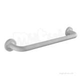 Avalon Support Grab Rail 600mm Long-concld Ftgs -white Av4902wh