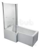Purchased along with Ideal Standard Concept Space Bath Screen Brt/sil Clear