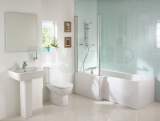 Ideal Standard Tempo E2569 Arc Shower Bath Panel White