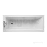 Ideal Standard Tempo E2580 Cube 1700x700mm No Tap Holes Bath Wht