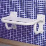 Saracen Hinged Shower Seat White