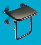 Related item Saracen Shower Seat Cw Hinged Leg Blue