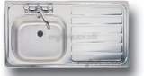 Related item Aga Rangemaster City 2 950x508 1.0b Right Hand 2 Tap Hole Inset Sink Stainless Steel