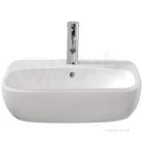 Moda Semi-recessed Washbasin 550x445 1 Tap Inc Fixings And Template Md4621wh