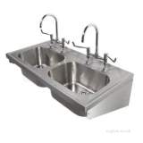 Related item 1200 Hospital Sink Double Bowl 2 Tap Holes Htm64 Sk 2 Ps9424ss
