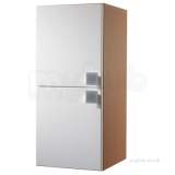 Refresh Square Side Cabinet White Gloss Rs0800wh