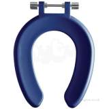 Open Front Seat Ring For Sola School 300 Toilet Pan-blue Sa1304be