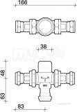 Mixing Valve 22mm Thermostatic Tmv2 And 3 Sf1338xx