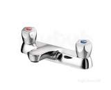 WOLSELEY NEW SWAN TWO TAP HOLES BATH FILLER CP