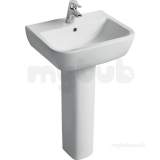 Related item Ideal Standard Tempo T0588 500mm One Tap Hole Basin White