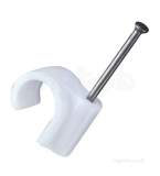 Related item 100 22mm Tf Whte Mas Nail Pipe Clip