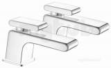 Bristan Pivot Bath Taps Chrome Piv 3/4 C