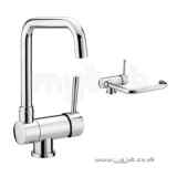 Bristan Jule Mono Sink Mixer Chrome Plated Jl Snk C