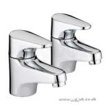 Bristan Jute Bath Taps Chrome Plated Ju 3/4 C