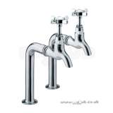 Bristan 1901 Bib Taps Pair Chrome Plated N Bib C