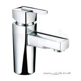 Bristan Qube One Tap Hole Bath Filler Chrome Plated Qu 1hbf C