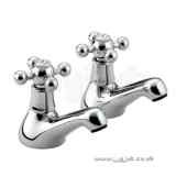 Bristan Regency Bath Taps Pair Cp