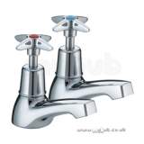 Bristan 5412 Xt Basin Taps Pair Cp