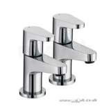 Bristan Quest Basin Taps Chrome Plated Qst 1/2 C