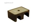 Yorks 15mm Double Pipe Joist Clip