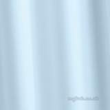Croydex Plain Poly Shower Curtain L/blu