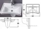 Related item Akw Washbasin Ergonomic Concave 23115