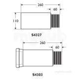 Armitage Shanks Contour 21 Inlet Connector Kit