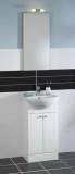 Aquis 460 White 2 Door Unit And Basin